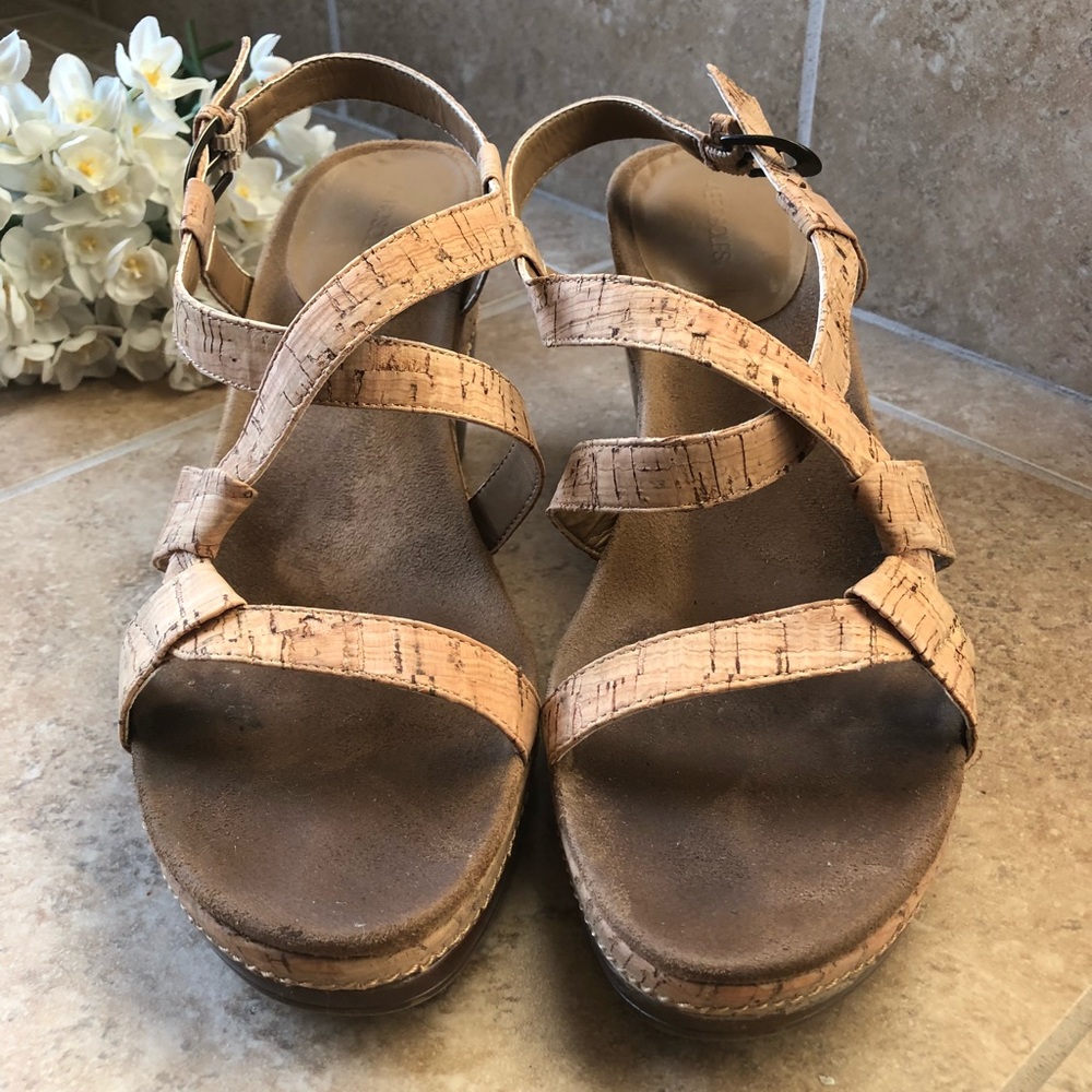 Aerosoles- Cork Wedges. Size 10
